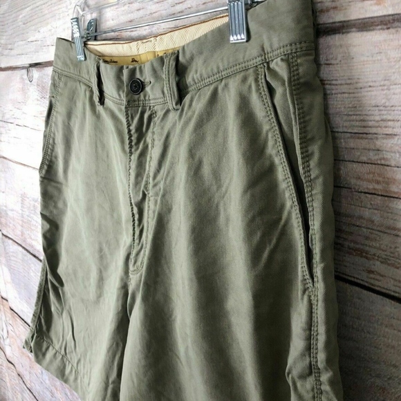 Tommy Bahama Flat Front Khaki Shorts - Picture 3 of 6